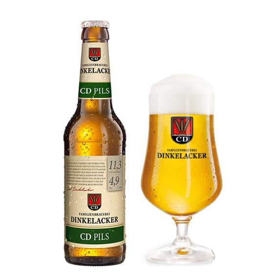 Bia Đức Dinkelacker CD Pils 4,9% – chai 330ml – Thùng 24
