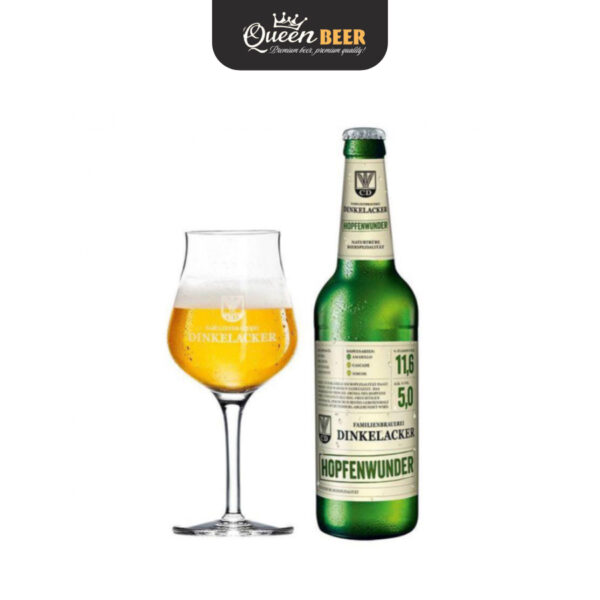 Bia Đức Dinkelacker Hopfenwunder 5.0% – Chai 330ml