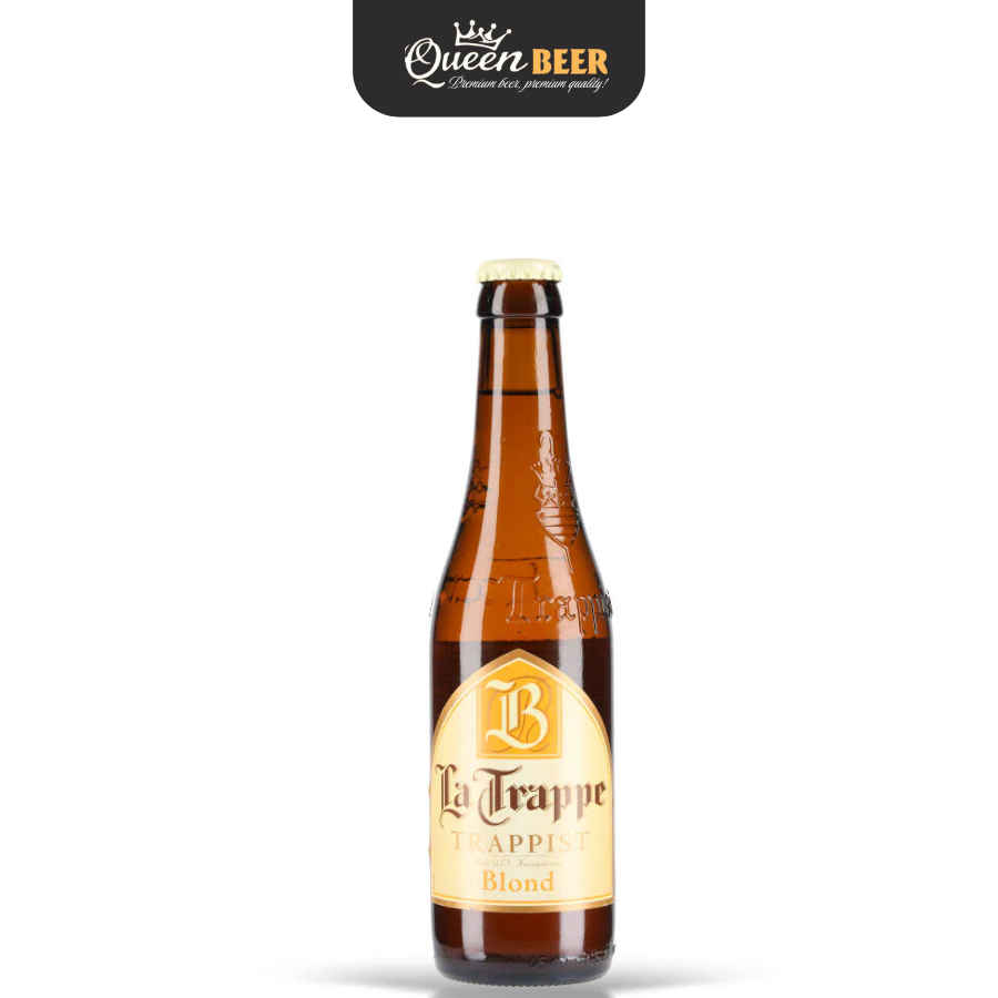 Bia La Trappe Blond Trappist 6,5% – Chai 330ml