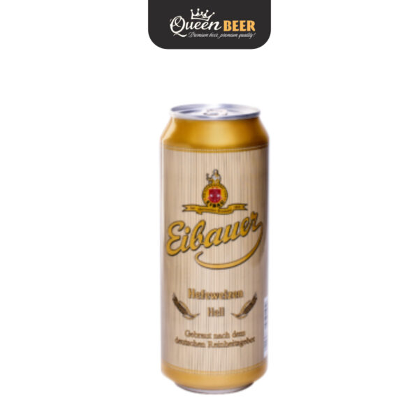 Bia Đức Thầy Tu EIbauer Hefeweizen Hell 5.2% Alc, 15.3 BU - Lon 500 ml