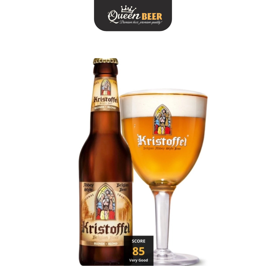 Bia Bỉ Kristoffel Blond 6,0% – Chai 330ml