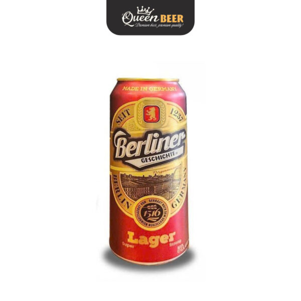 Bia Đức Berliner Geschichte Lager Super Strong 8.0%, Lon 500ml