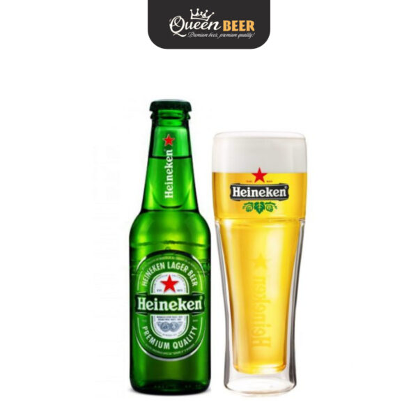 Bia Pháp Heineken 5.0% - Chai 250ml