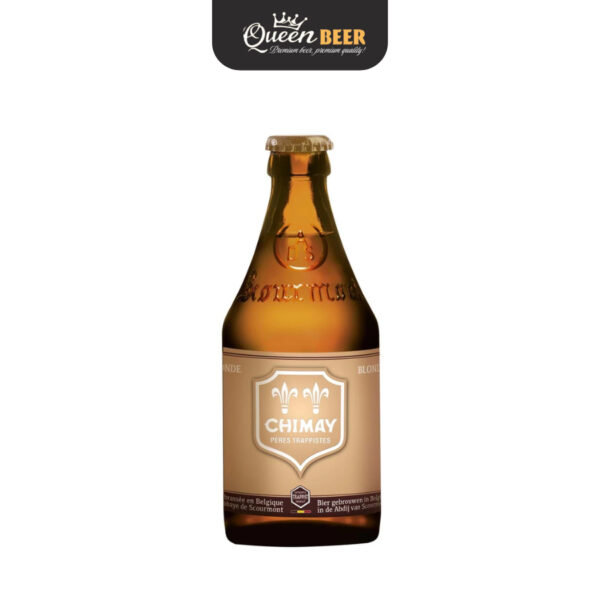 Bia Bỉ Chimay Blonde 4,8% - Chai 330ml