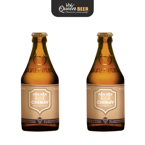 Bia Bỉ Chimay Blonde 4,8% - Chai 330ml