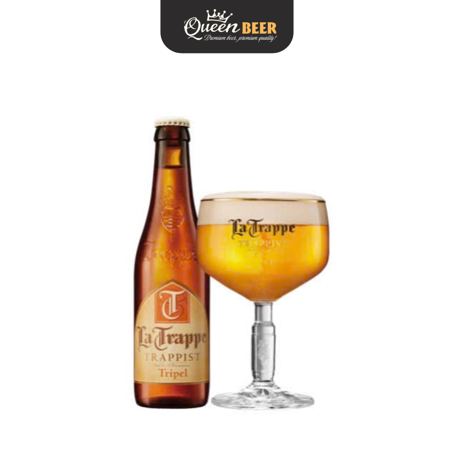 Bia La Trappe Tripel 8% – Chai 330ml