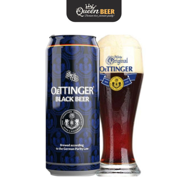 Bia Đức Oettinger Weissbier Naturtrub 4.9% Alc, Lon 500 ml