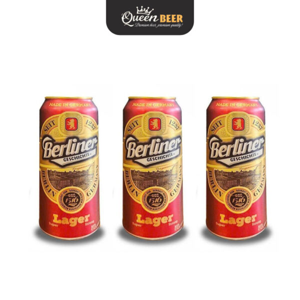 Bia Đức Berliner Geschichte Lager Super Strong 8.0%, Lon 500ml