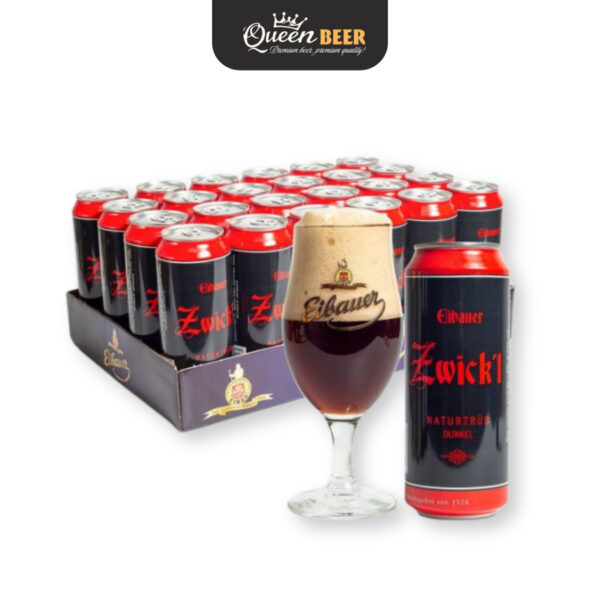 Bia Đức Thầy Tu EIBAUER ZWICK'L 6.7 % Alc, 15.3 BU - Lon 500 ml