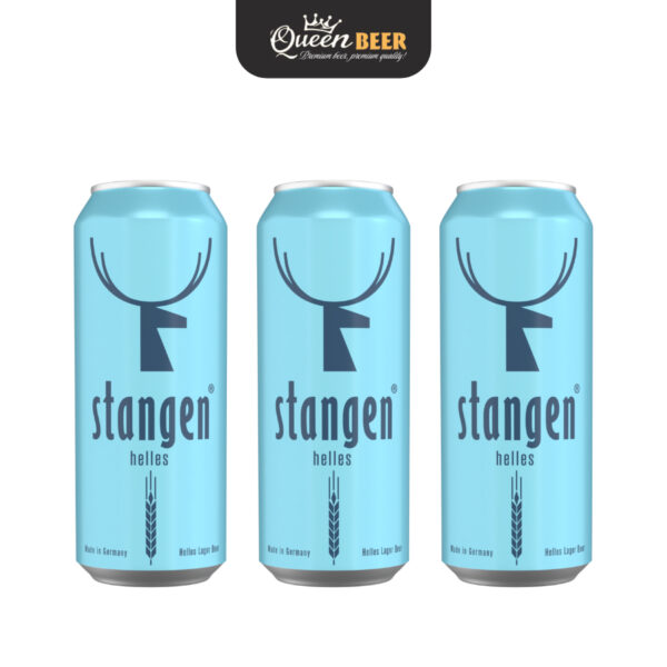 Bia Đức Stangen Helles 4,7% Alc - Lon 500 ml